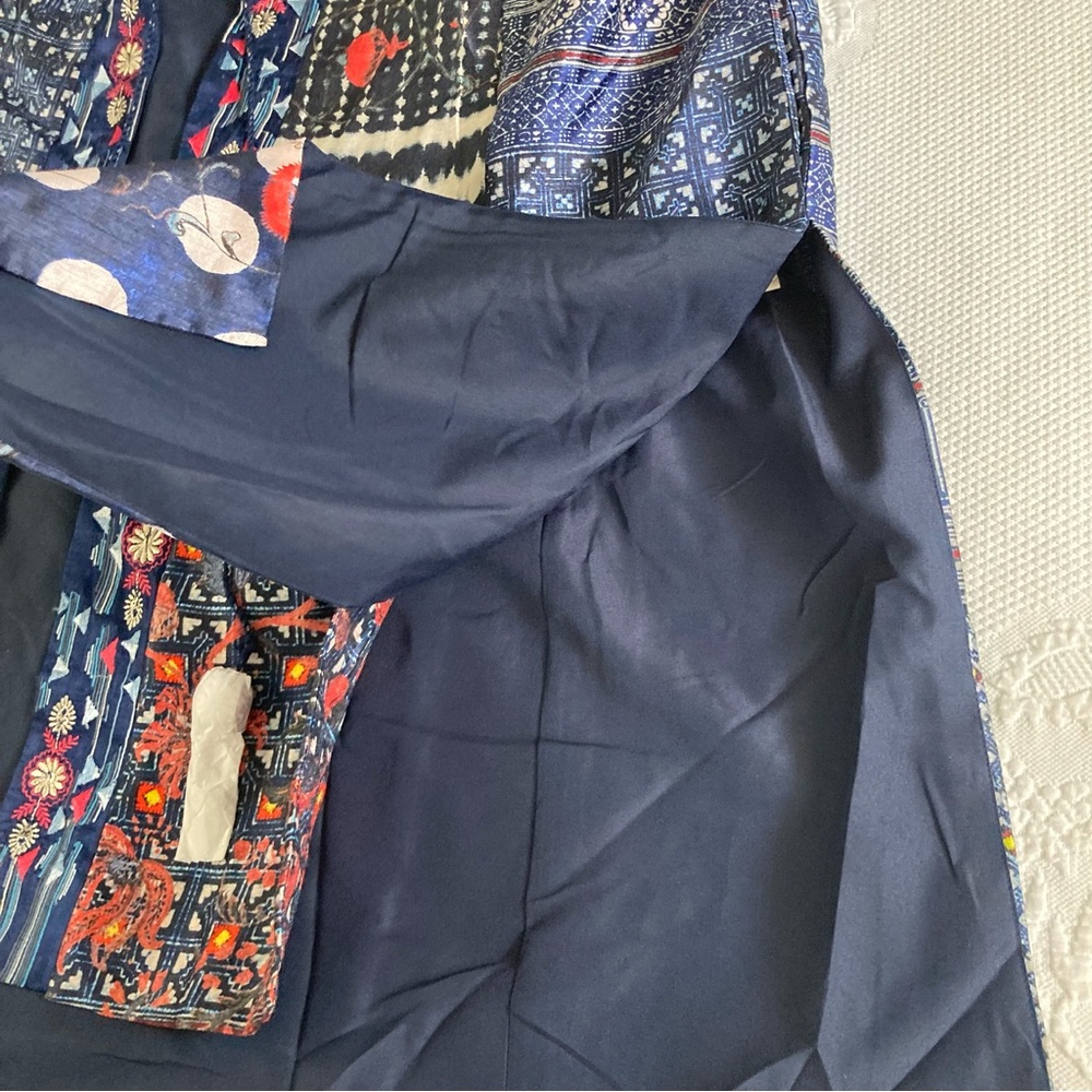 New Soft Surroundings Patchwork Style Embroidered… - image 7